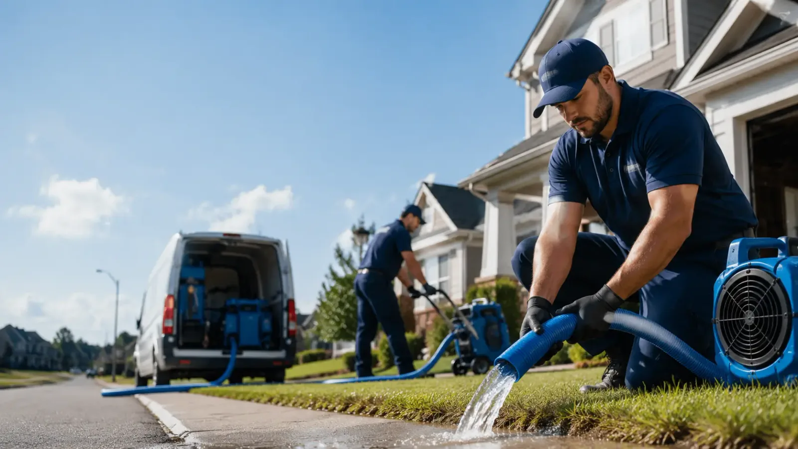 Flood Damage Restoration in Cleves, OH